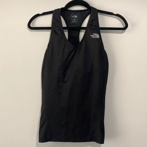 THE NORTH FACE Black Racerback Workout Tank, Size Medium